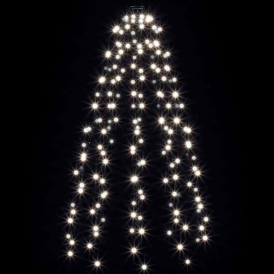 Christmas Tree Net Lights with 180 LEDs Cold White 180 cm