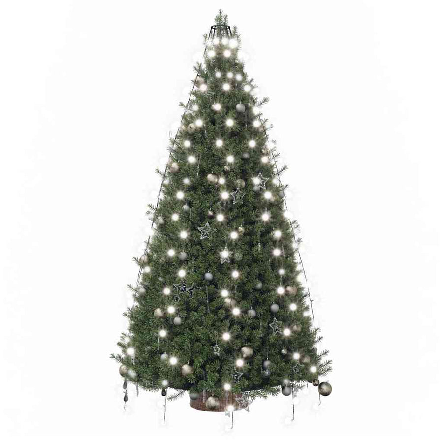 Christmas Tree Net Lights with 210 LEDs Cold White 210 cm