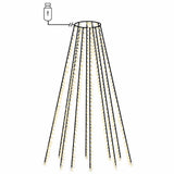 Tree Lights with 500 LEDs Cold White 500 cm Indoor Outdoor