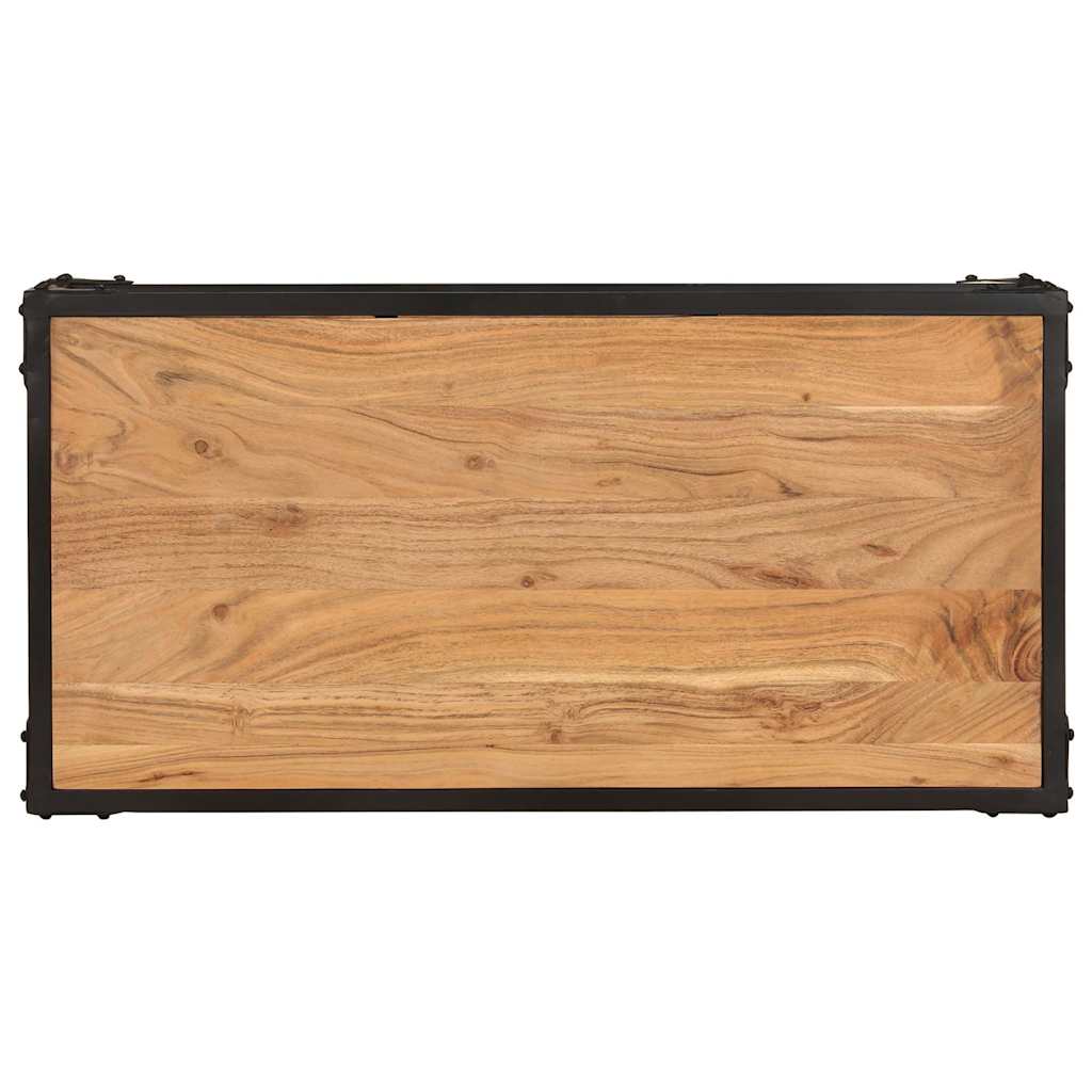 Coffee Table 90x45x35 cm Solid Acacia Wood