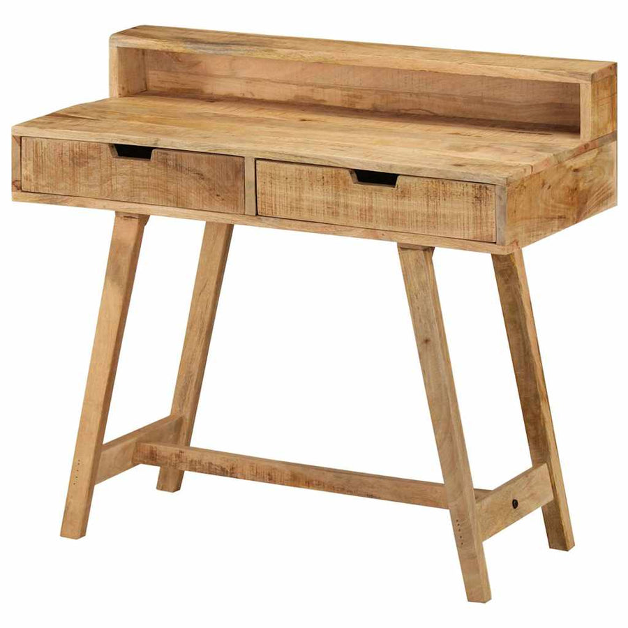 Desk 100x45x90 cm Solid Rough Mango Wood