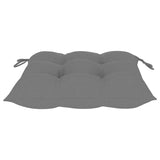 Folding Garden Chairs with Cushions 6 pcs Solid Teak Wood - Extra Image