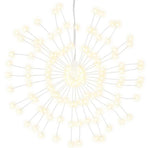 Outdoor Christmas Firecrack Light Warm White 20cm 140 LEDs