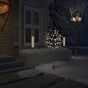 Christmas Tree 120 LEDs Warm White Light Cherry Blossom 150 cm