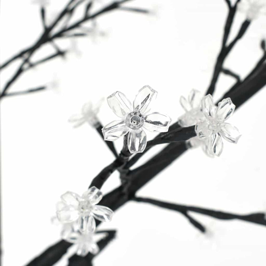 Christmas Tree 200 LEDs Warm White Light Cherry Blossom 180 cm