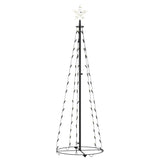 Christmas Cone Tree 70 Warm White LEDs Decoration 50x120 cm