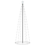 Christmas Cone Tree 100 Warm White LEDs Decoration 70x180 cm