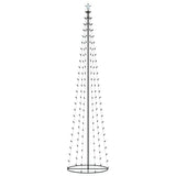 Christmas Cone Tree 136 Warm White LEDs Decoration 70x240 cm