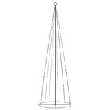 Christmas Cone Tree 330 Warm White LEDs Decoration 100x300 cm