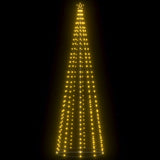 Christmas Cone Tree 330 Warm White LEDs Decoration 100x300 cm