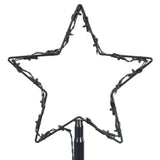 Christmas Cone Tree 400 Warm White LEDs Decoration 100x360 cm - 45-Degree Angle