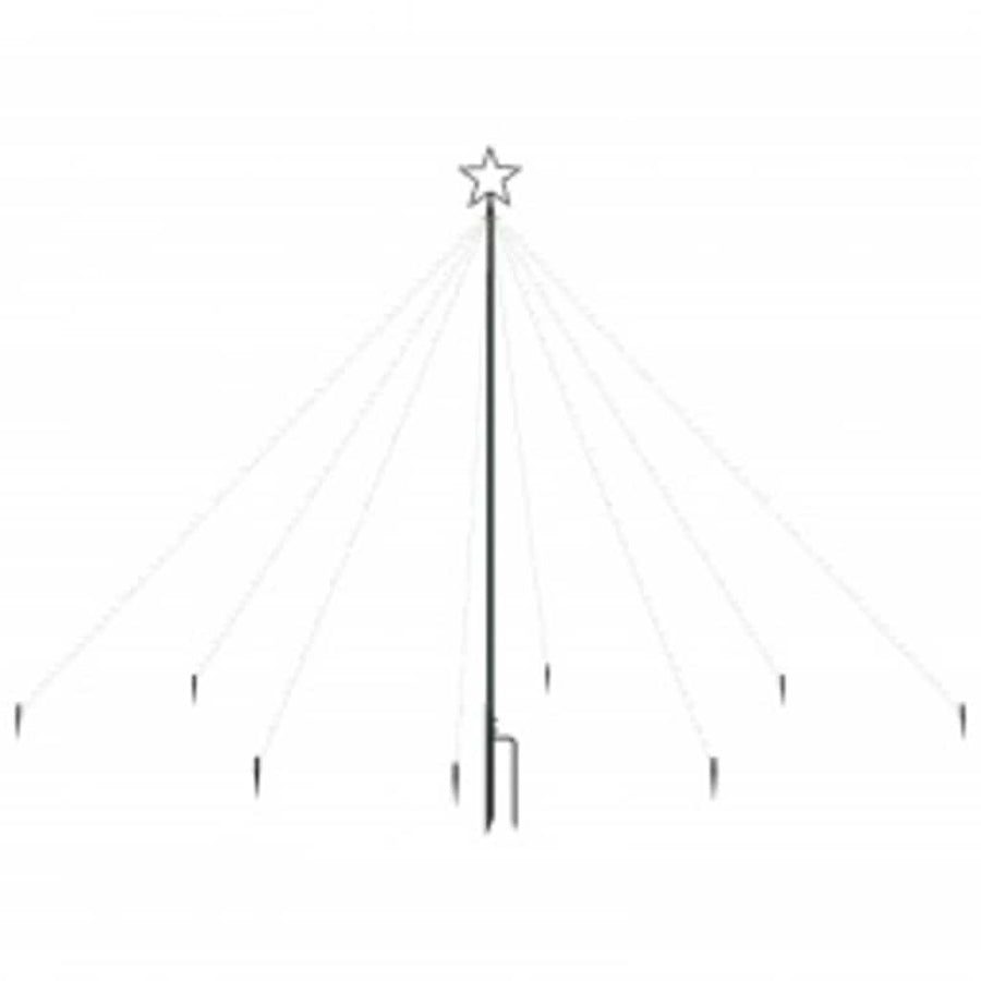 LED Christmas Waterfall Tree Lights Indoor Outdoor 400 LEDs 2,5 m
