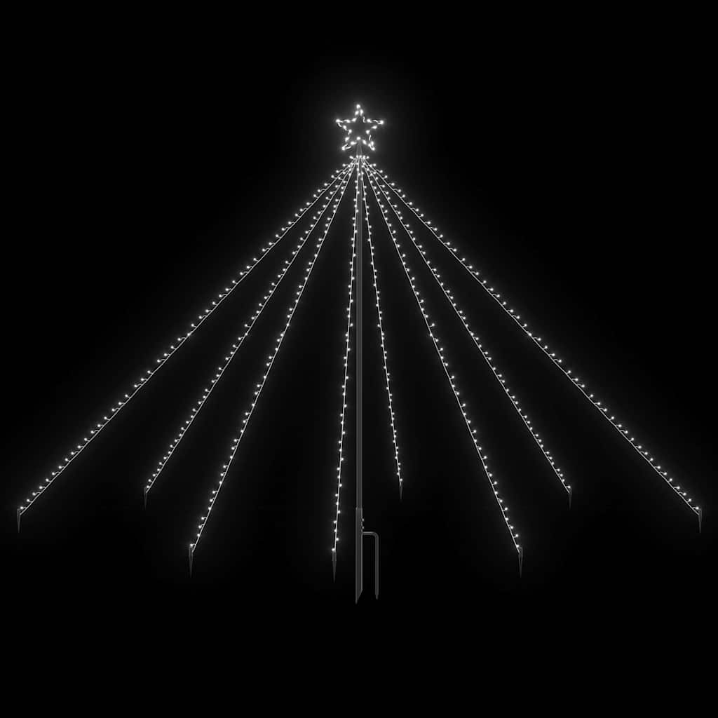 LED Christmas Waterfall Tree Lights Indoor Outdoor 400 LEDs 2,5 m