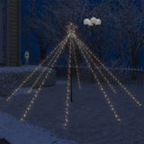 LED Christmas Waterfall Tree Lights Indoor Outdoor 400 LEDs 2,5 m