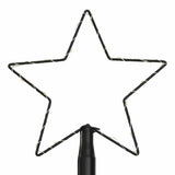 LED Christmas Tree Indoor Outdoor 400 LEDs Colourful 2,5 m - 45-Degree Angle