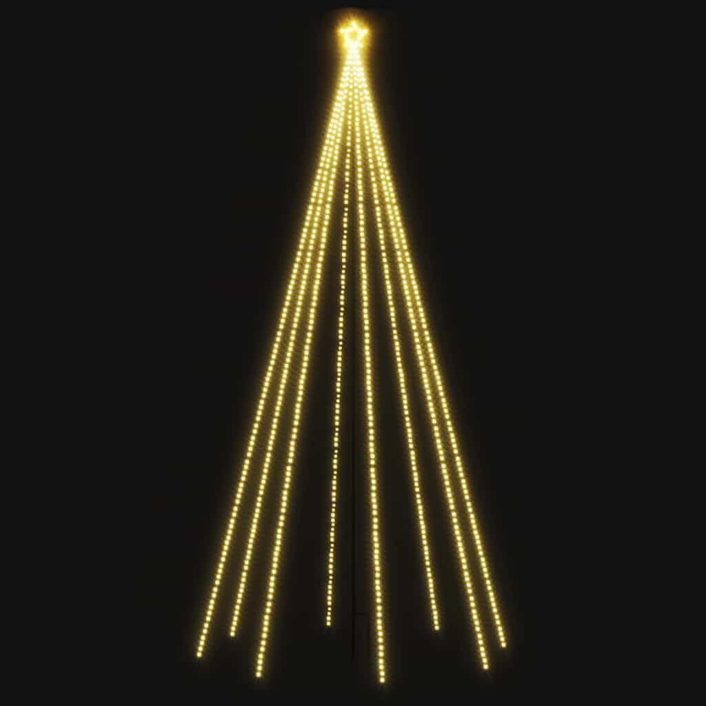 LED Christmas Waterfall Tree Lights Indoor Outdoor 576 LEDs 3.6 m