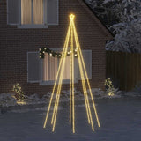 LED Christmas Waterfall Tree Lights Indoor Outdoor 576 LEDs 3.6 m