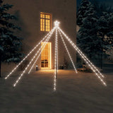 LED Christmas Tree Indoor Outdoor 576 LEDs Cold White 3,6 m