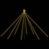 LED Christmas Waterfall Tree Lights Indoor Outdoor 800 LEDs 5 m - Front View