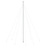 LED Christmas Tree Indoor Outdoor 1300 LEDs Cold White 8 m - Side View