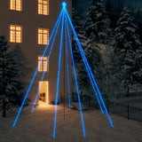LED Christmas Tree Indoor Outdoor 1300 LEDs Blue 8 m