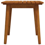 3 Piece Bistro Set Solid Acacia Wood - Close-Up Angle