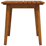 3 Piece Bistro Set Solid Acacia Wood - 45-Degree Angle