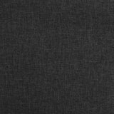 Rocking Chair Black Fabric - Close-Up Angle