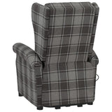 Stand up Massage Chair Grey Fabric - 45-Degree Angle