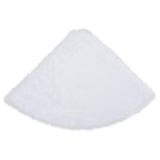 Christmas Tree Skirt White 122 cm Faux Fur