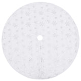 Luxury Christmas Tree Skirt White 122 cm Faux Fur
