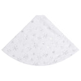 Luxury Christmas Tree Skirt White 150 cm Faux Fur