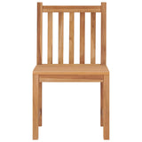 Garden Chairs 8 pcs with Cushions Solid Teak Wood