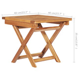 Sun Loungers 2 pcs with Table and Cushion Solid Teak Wood - Extra Image