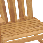 Adirondack Rocking Chairs 2 pcs Solid Wood Teak
