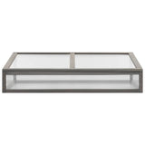 Raised Bed with Greenhouse 110x54x120 cm Solid Fir Wood - Extra Image