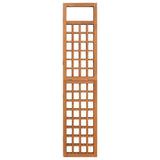 3-Panel Room Divider/Trellis Solid Fir Wood 121x180.5 cm