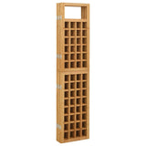 6-Panel Room Divider/Trellis Solid Fir Wood 242.5x180 cm - Top-Down View