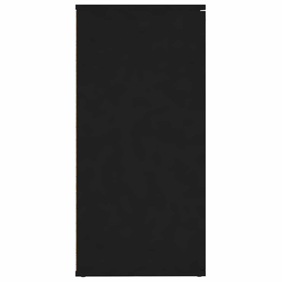 Sideboard Black 160x36x75 cm Engineered Wood