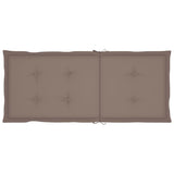 Folding Garden Chairs with Cushions 8 pcs Solid Wood Acacia - Extra Image