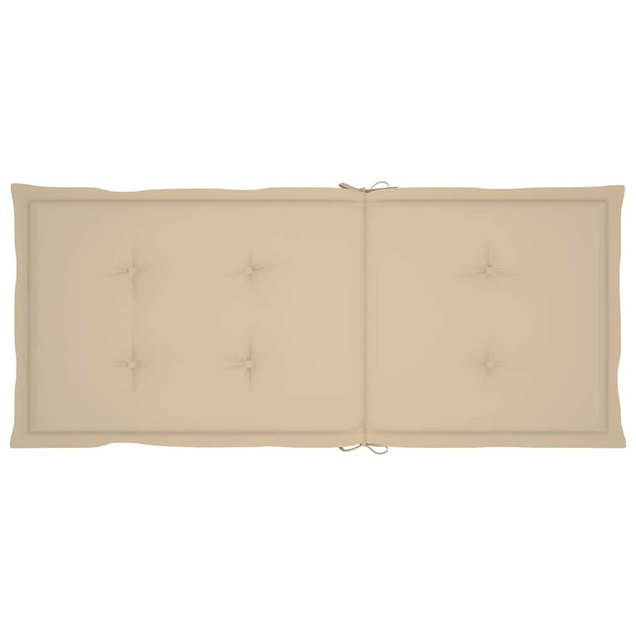 Garden Reclining Chairs with Cushions 8 pcs Grey Wood Acacia