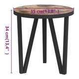 Tea Table Black and Yellow ?5 cm MDF