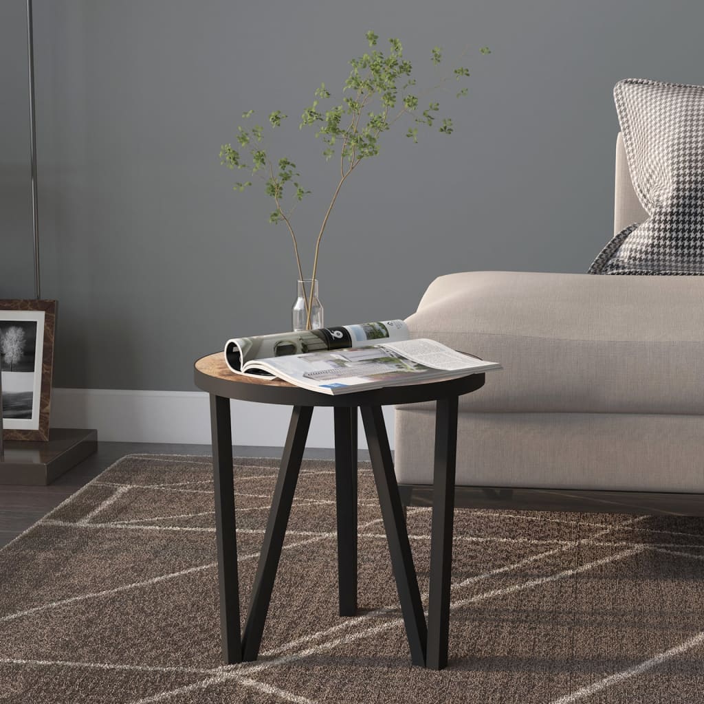 Tea Table Black and Yellow ?5 cm MDF