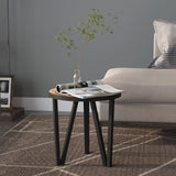 Tea Table Black and Yellow ?5 cm MDF