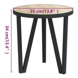 Tea Table Sonoma Oak ?5 cm MDF