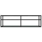 TV Cabinet White Marble 140x40x40.5 cm Tempered Glass