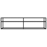 TV Cabinet Transparent 160x40x40.5 cm Tempered Glass