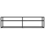 TV Cabinet Transparent 160x40x40.5 cm Tempered Glass