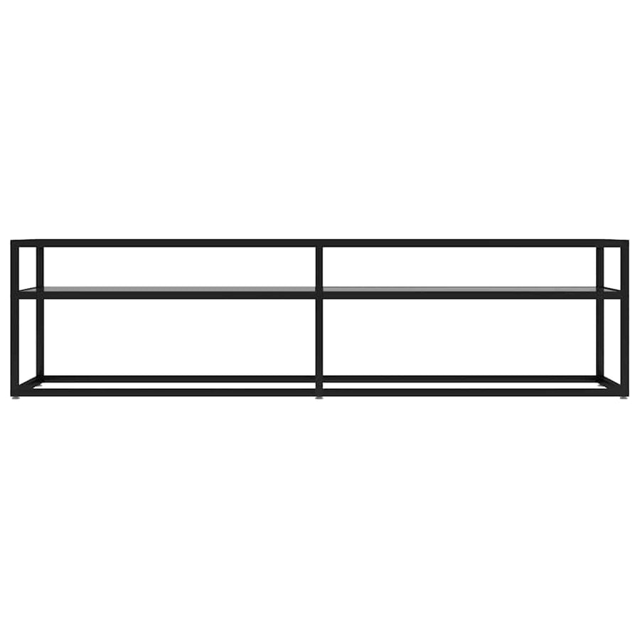 TV Cabinet Transparent 160x40x40.5 cm Tempered Glass