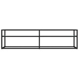 TV Cabinet White Marble 160x40x40.5 cm Tempered Glass